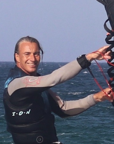 Bernd Jenkner Owner and Kite Instructor of Adrenalin Kite Area Tarifa